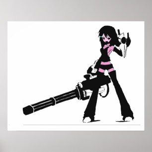 Minigun jänta! poster