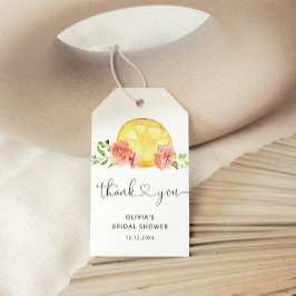 Minima Lemon-Möhippa Tack för att du har favoritta Presentetikett