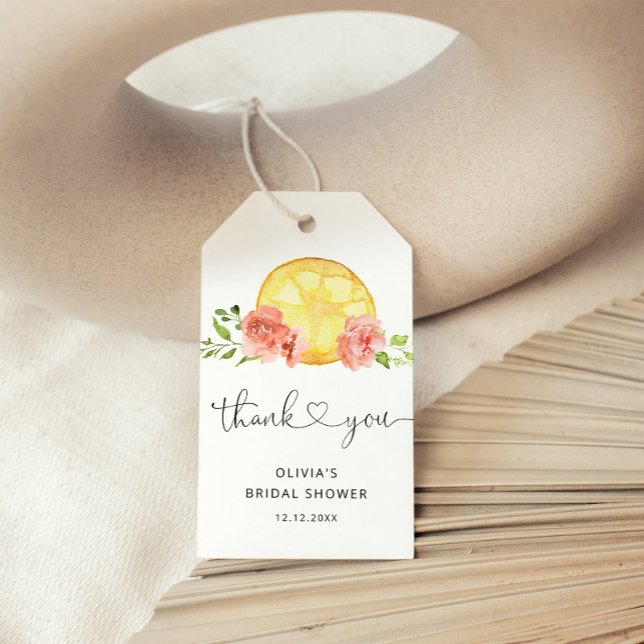 Minima Lemon-Möhippa Tack för att du har favoritta Presentetikett (Skapare uppladdad)