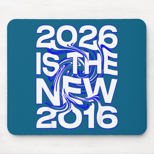 Minimal 2026 Ny 2016 Retro Framtid Musmatta (Framsidan)