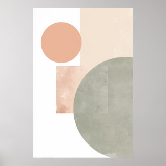 Minimal Abstrakt för geometrisk balans Poster
