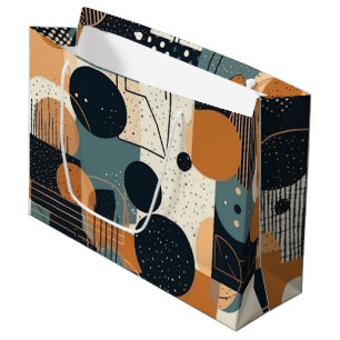 Minimal Abstrakt Sömlös Mönster - Geometrisk (15)