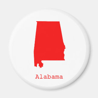 Minimal Alabama Amerikas förenta stater Magnet
