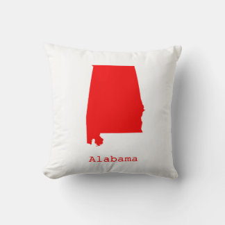 Minimal Alabama USA Kudde