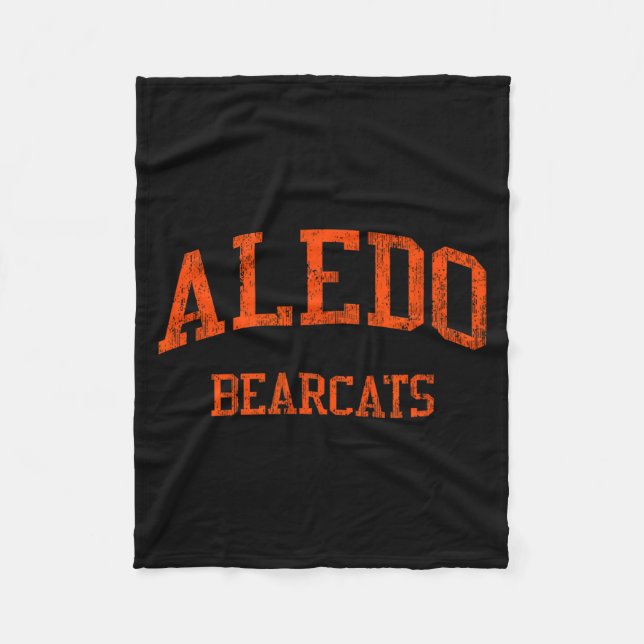 Minimal Aledo High School Hs Tx Fleecefilt (Framsidan)
