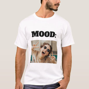 Minimal Anpassningsbar MOOD-funktionell Lägg till T Shirt
