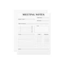 Minimal anteckningsplan för Professional Meeting-a