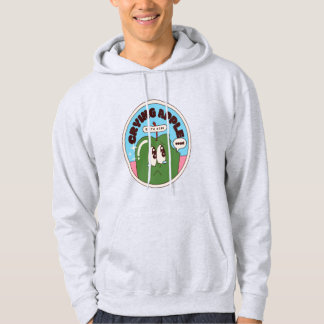 Minimal äppelinspirerad hoodie