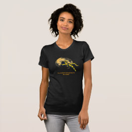 Minimal Astronaut Moon Art Inspirational Women’s T Shirt