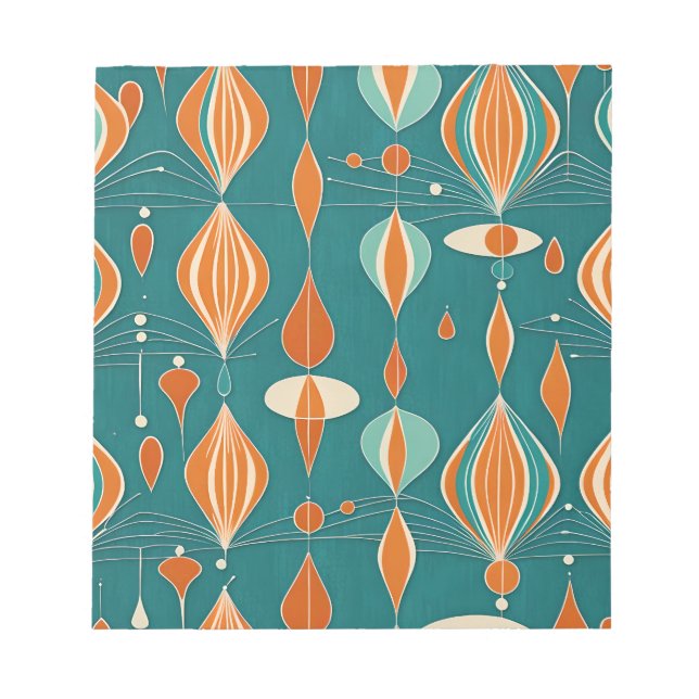 Minimal atomdroppsdesign anteckningsblock (Framsida)