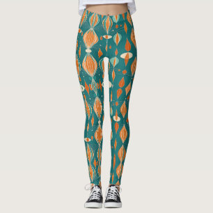 Minimal atomdroppsdesign leggings