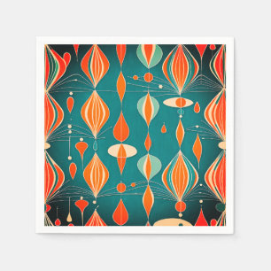 Minimal atomdroppsdesign pappersservett