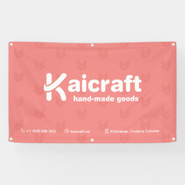 Minimal banderoll för konst och hantverk