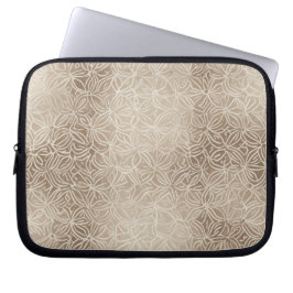 Minimal Batikgeometri Laptop Fodral
