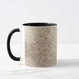 Minimal Batikgeometri Mugg