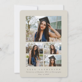 Minimal Beige Ram 4 Photo Studenten Meddelande