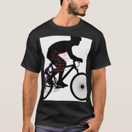 Minimal Bicycle Art  T Shirt
