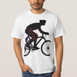 Minimal Bicycle Art – T Shirt