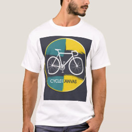 Minimal Bicycle Illustration –  T Shirt
