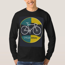 Minimal Bicycle Illustration –  T Shirt