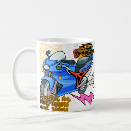 Minimal Bike Art Graphic  Kaffemugg