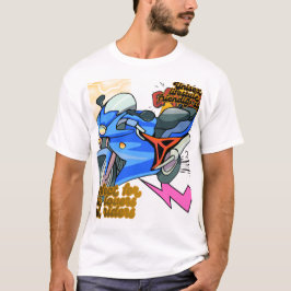 Minimal Bike Art Graphic – Modern Motorcycle T Shirt