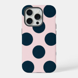 Minimal Black Polka Dot Pattern
