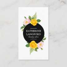 Minimal Blommigt av utandningsluft Salon White