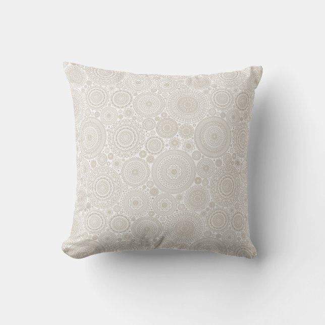 Minimal bohemisk geometrisk heminredning  kudde (Framsida)
