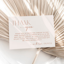 Minimal Boho, Modern, Terracotta, Baby Shower