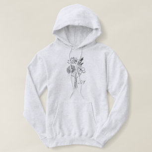 Minimal Boho-Vild blomma, bohemiam minimal konst T Shirt