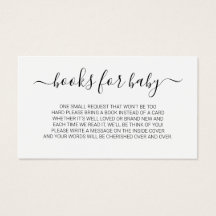 Minimal Bok-skriptbegäran för babyvisningsprogram