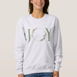 Minimal botanisk akvarellkrans Jul Glädje T Shirt