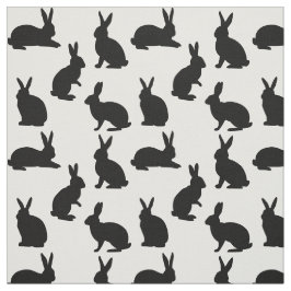 Minimal Bunny Shapes In Black Cute Easter Pattern Tyg