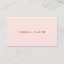 Minimal Chic för  Rosa Peach-gradient