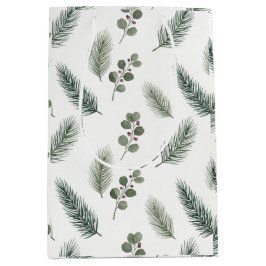 Minimal Christmas Pine Pattern, Scandi Style
