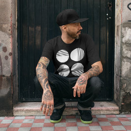Minimal cirkel Rand T Shirt