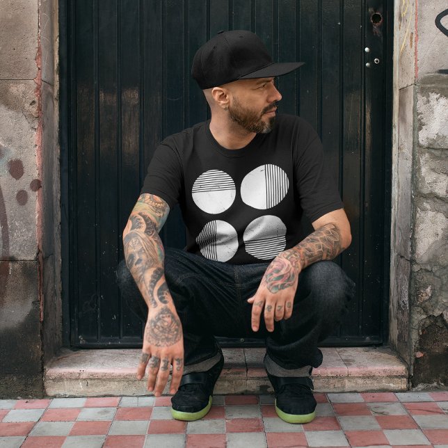 Minimal cirkel Rand T Shirt (Skapare uppladdad)