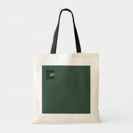 Minimal Color Block Tote Bag – Blah Blah Blah Tygkasse