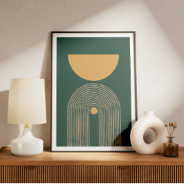 Minimal contemporary del IV Poster