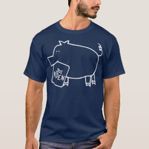 Minimal Cute Gris med Joe-tecken T Shirt