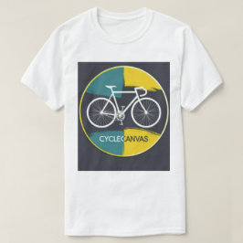 Minimal cykelillustration – t shirt
