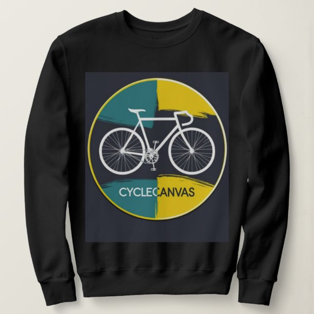 Minimal cykelillustration –  t shirt (Design framsida)