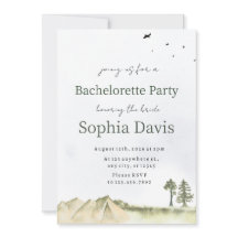 Minimal Desert Bachelorette Party Earthy Palm 