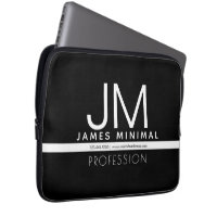 Minimal design för modern Professionell | Svartvit