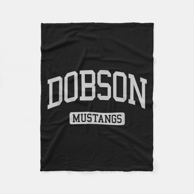 Minimal Dobson High School Hs Mesa Fleecefilt (Framsidan)