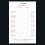 Minimal elegant Augenbrauen Flyer<br><div class="desc">Personalisierbarer Flyer mit Augenbraue Illustration.Perfekt für Augenbrauen & Makeup Artisten,  Friseure und Kosmetiker. Editiere dein Produkt in Minuten in dem Du deine Daten hinzu fügst. Über "weiteres personalisieren" kannst du die Schriftart/Farbe/Position verändern.</div>