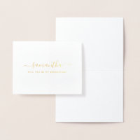 Minimal Elegant blir min Bridesmaid Guld