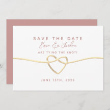 Minimal Elegant Dusty Ro Bröllop