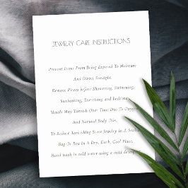 Minimal Elegant Enkelt ivorianskt judiskt handstöd Visitkort